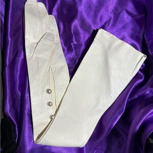 Opera Gloves, Vintage New With Tags, leather